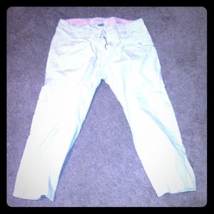 Maurices White casual capris