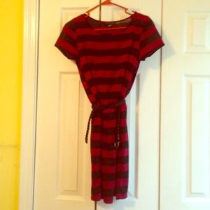 Bundle! Maroon & high low dress!