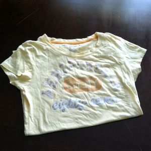 Pale yellow Aeropostale shirt