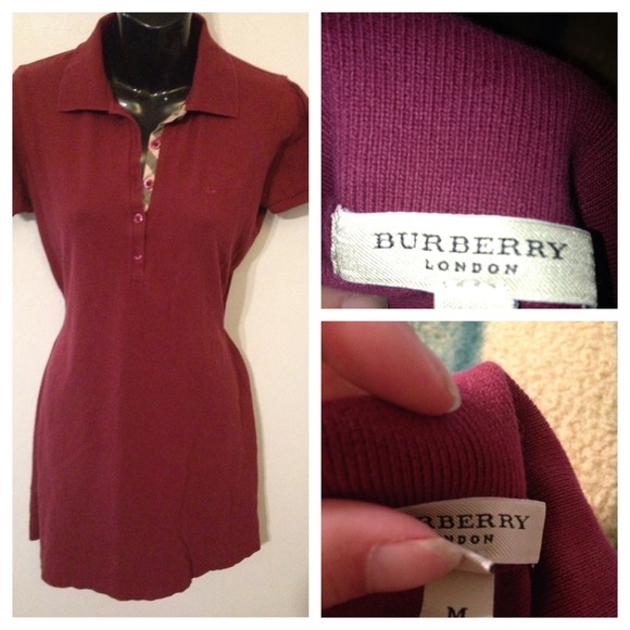 ⬇REDUCED⬇ Burberry Polo knit dress