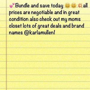 Bundle and save! 💖💕💕💖