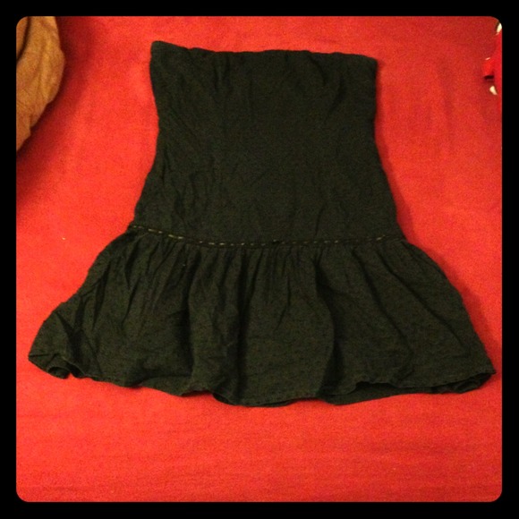 Black American Eagle tube top dress