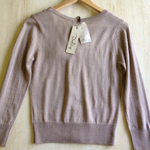 🎀N/A Darling Adorable bow pleats cardigan - Picture 4 of 4