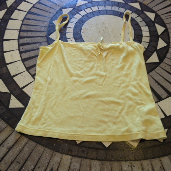 Yellow Lucky Brand tank top