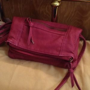 Berry color bag