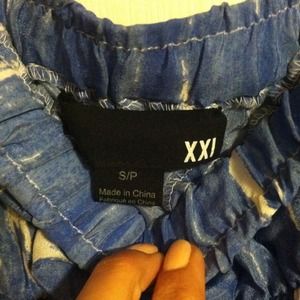 Strapless maxi dress