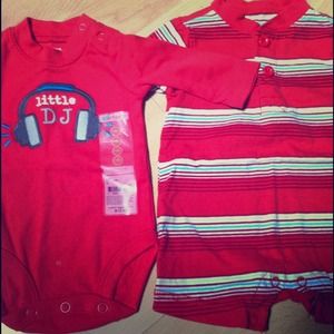 New born long sleeve and short outfit