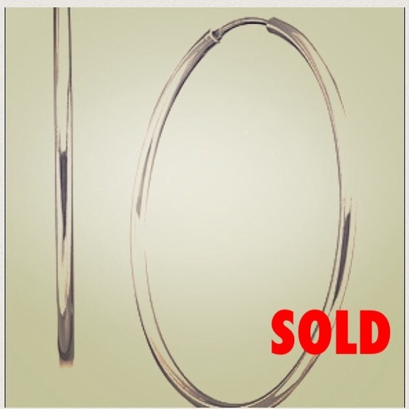 Giani Bernini Jewelry - SOLD • Giani Bernini Sterling Silver Hoop Earrings Giani Bernini Jewelry - SOLD • Giani Bernini Sterling Silver Hoop Earrings