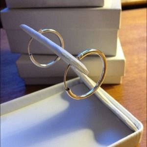 Giani Bernini Jewelry - SOLD • Giani Bernini Sterling Silver Hoop Earrings Giani Bernini Jewelry - SOLD • Giani Bernini Sterling Silver Hoop Earrings