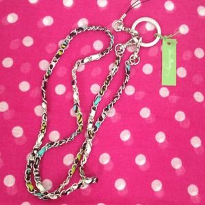 Vera Bradley Chain Lanyard in Island Bloom
