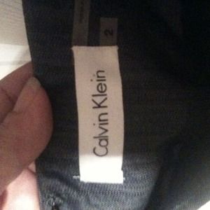 Calvin Klein dress size 2 grey stretch material