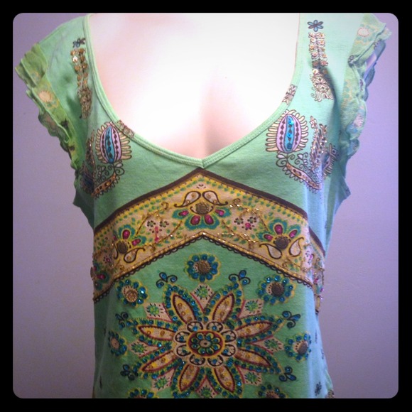 Forbidden embellished t-shirt