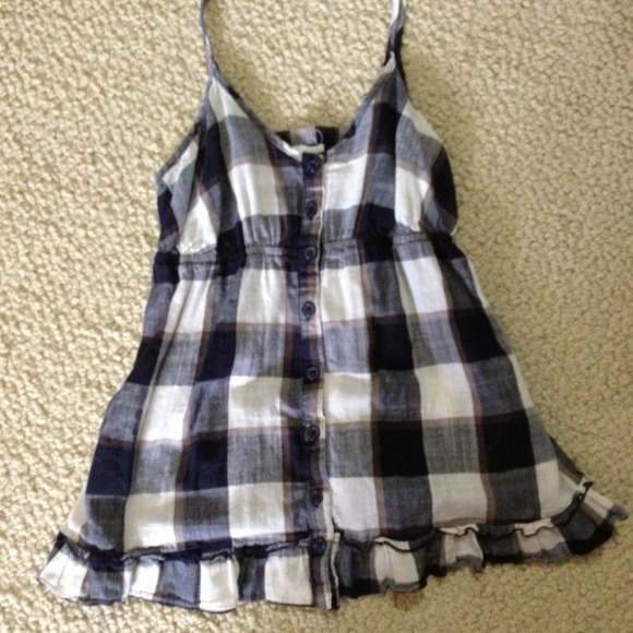Forever 21 Plaid Tank Top