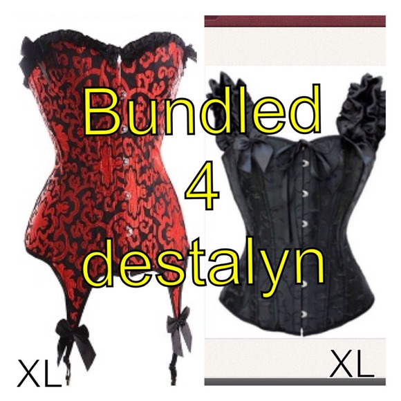 2 Corsets Bundled for destalyn