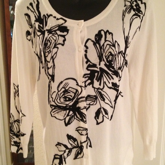 SOLD Cardigan Sweater - Picture 2 of 3