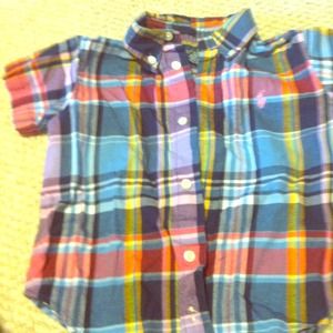 Children's polo button up