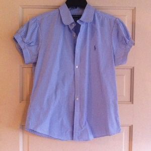 Ralph Lauren Sport Cap Sleeve Shirt