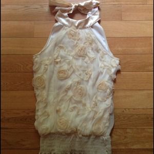 Creamed colored tank!