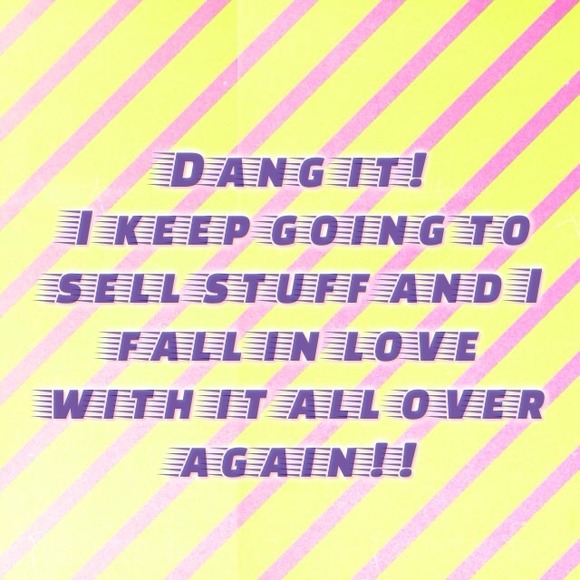 Hard to let it go!