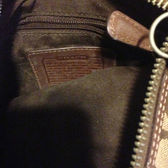 Authentic coach tan hobo bag! - Picture 3 of 3