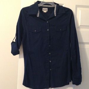 Converse button down Navy shirt