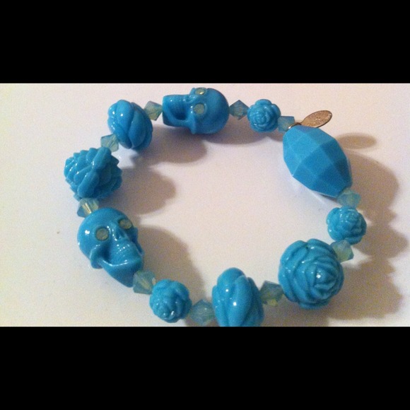 💃RESERVED💃TT blue & black bracelets