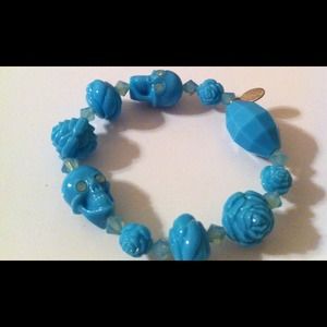 💃RESERVED💃TT blue & black bracelets