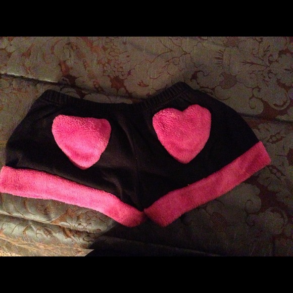 Cute heart shorts for sleeping! Size Small