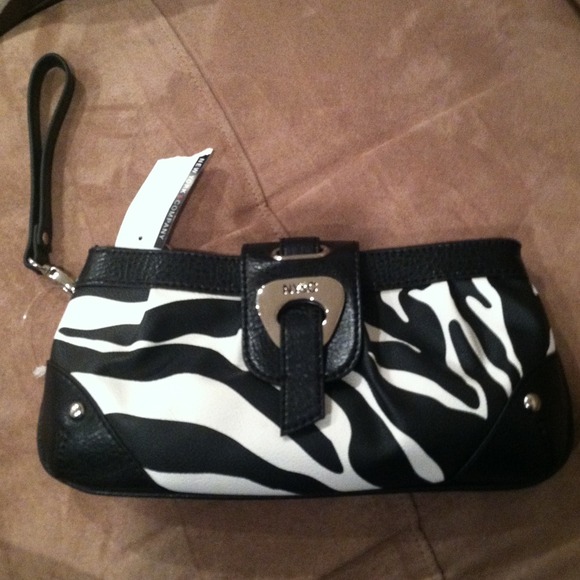Zebra Print NY&C Clutch
