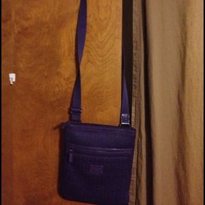 RESERVED MK  purple cross body purse reduced