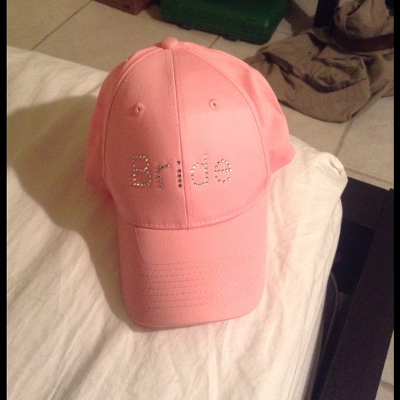 SOLD......Pink hat never worn Bride hat