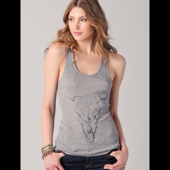 🚫SOLD🚫Haute Hippie Longhorn Racerback Tank