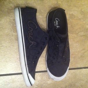 Hold REDUCED Coach slip on sneakers