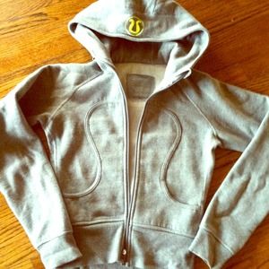 Simple Grey Small Lululemon Hoodie