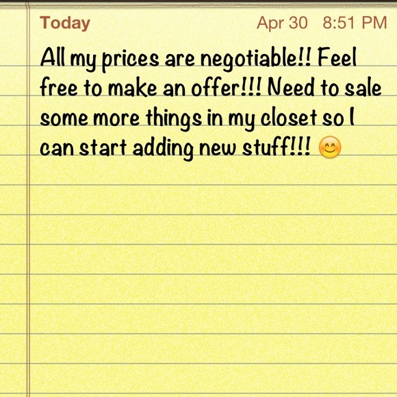 Check out my closet!! Lots of name brand things!!!