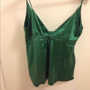 Emerald green camisole