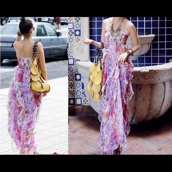 Fashion Graceful Chiffon Long Dress