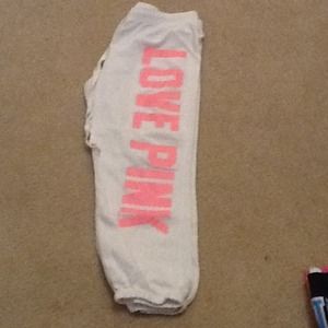 Victoria's Secret sweat pants!