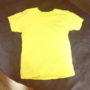 Pink & Yellow American Apparel T-Shirts