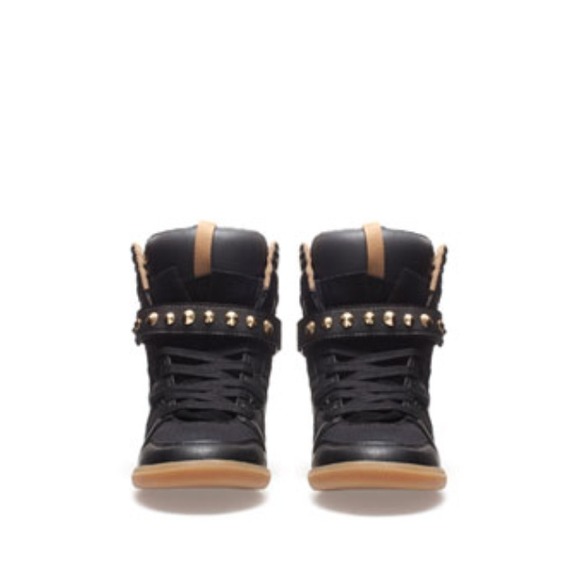 🔴Sold🔴Zara Wedge Sneaker - Picture 2 of 4
