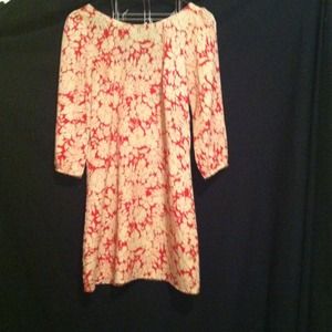 Easy floral print shift dress