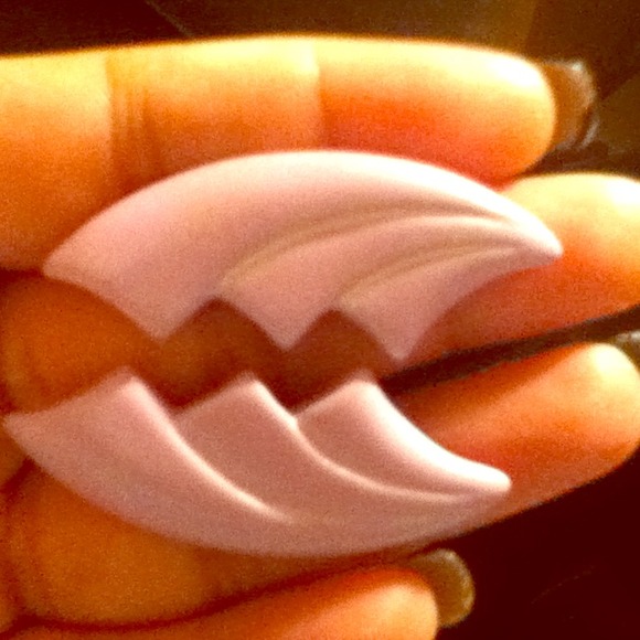 Purple earrings