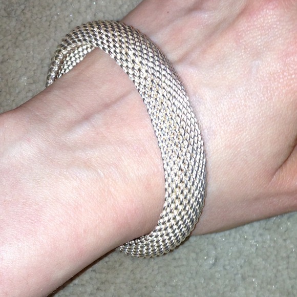 Tiffany & CO SS MESH BRACELET; MINT CONDITION!!!