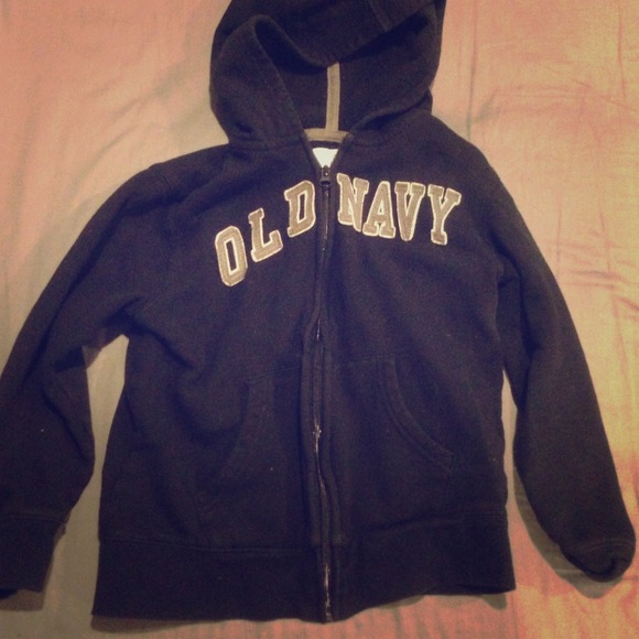 Black zip up hoodie. - Picture 1 of 2