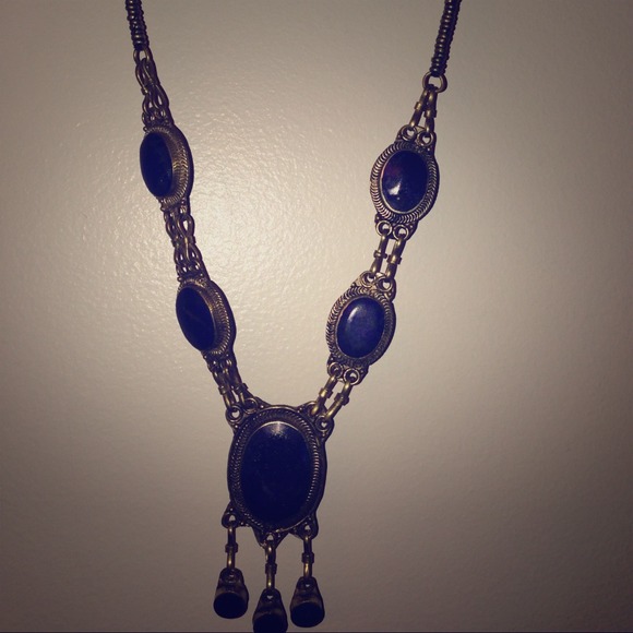 Exotic Tibetan bohemian necklace