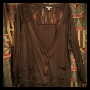 🔴TRADE w/ @chelsea554🔴NWOT boyfriend cardigan