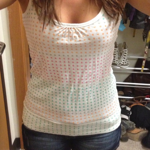 Cute Polka Dot Tank
