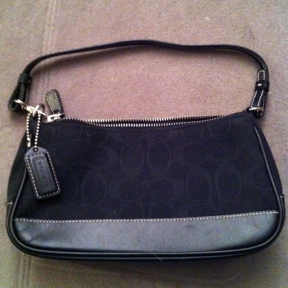 Black coach bag