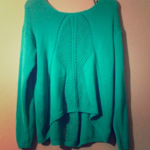 Teal pullover sweater