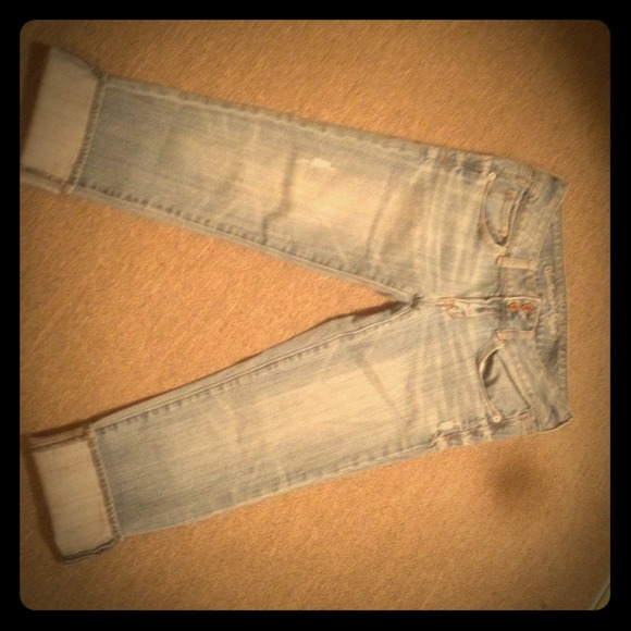 🌟NWOT🌟Size 6 stretch AE Capri jeans!💋